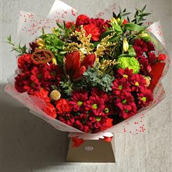 Luxury Christmas Handtied Bouquet