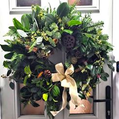 Festive Door Wreath, From 1st December