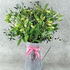Alstromeria Flower Jug