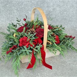Velvet Berry Basket